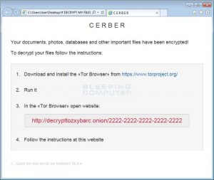 Cerber_Recovery